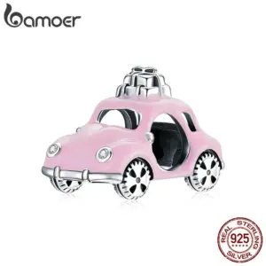 Pingente Fusca Rosa
