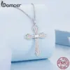 842afd3e4a4e83ea50564a25 Colar com Pingente Cruz de Zirconita