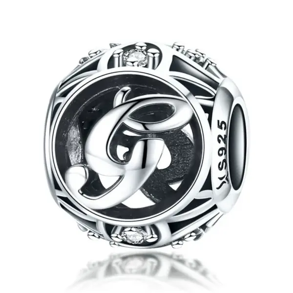 844f9bb607d147891afa5509 Berloque Charme Letra do Alfabeto