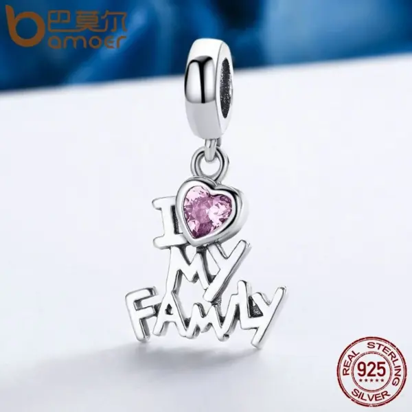 84f1aa81567372b0add147ab Berloque com Argola Amor de Família