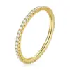 8754946a13e74d355dab4d4b Anel Feminino Pedras de Zirconita