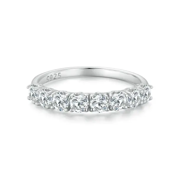 8a02d0d9a597d3c55ca1abd3 Anel Estampado de Moissanite