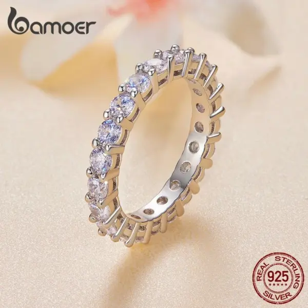 Anel Brilhante de Moissanite