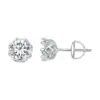Brincos Moissanite 1 Quilate