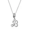963b2032e83d1285e545f940 Colar com Pingente Letra do Alfabeto