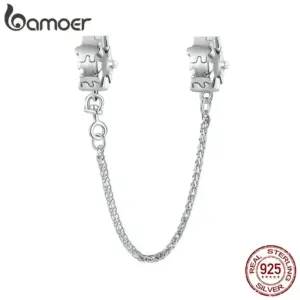 9b75089f673b521ea16b274f Berloque com Corrente de Segurança Quebra-Cabeças