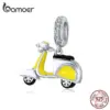 Pingente Motocicleta Amarela