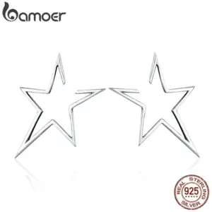 Brincos Estrela Moderna