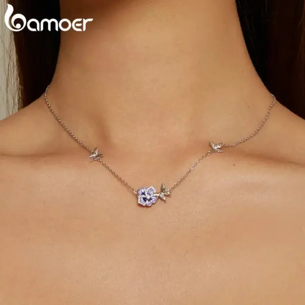 af77ba540e5f0e5d57667b81 Colar com Pingente Amor Perfeito