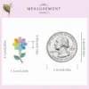 b033f962a4a9957c393d55e3 Berloque Flor Colorida