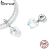 b2d4f28d12af13a2d3d20b51 Berloque com Argola Coração de Vidro