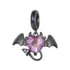 b414cb0b1f1ca9da146e9b7c Berloque com Argola Coração Negro