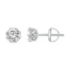 Brincos Moissanite 1 Quilate