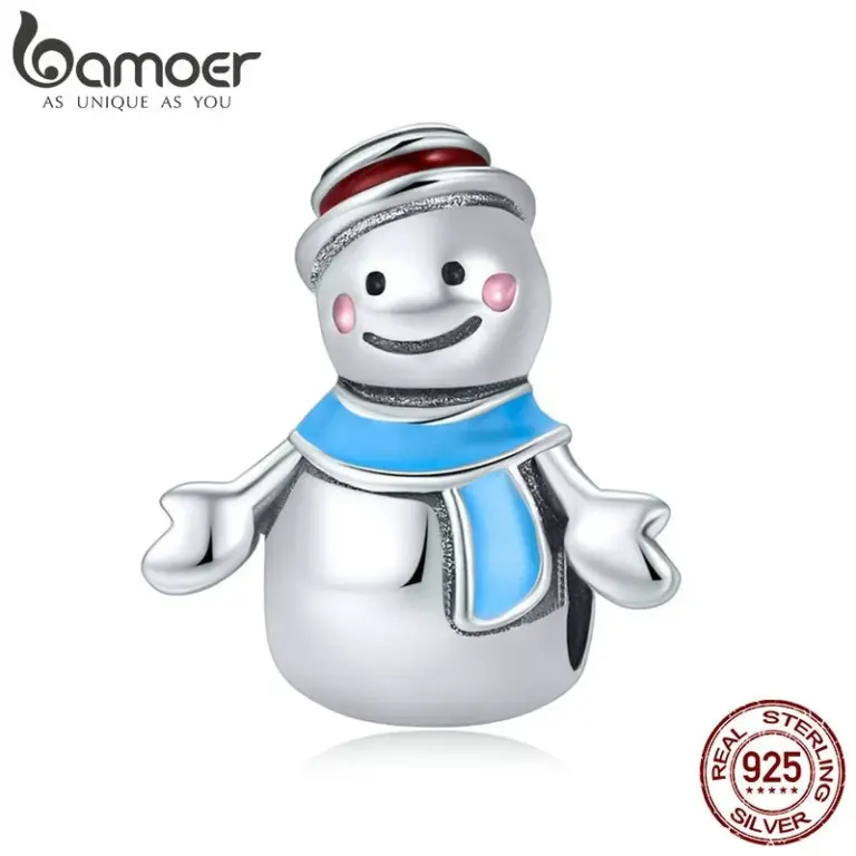 Pingente Boneco de Neve