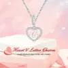c3b953a7cc4284c6312ee186 Colar com Pingente Alfabeto do Amor