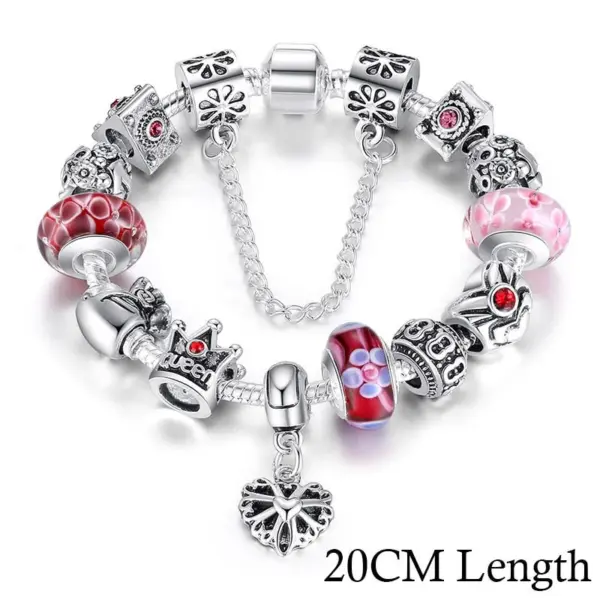 ca1d7bf5d10cb7b5472401aa Bracelete com Berloques Bamoer