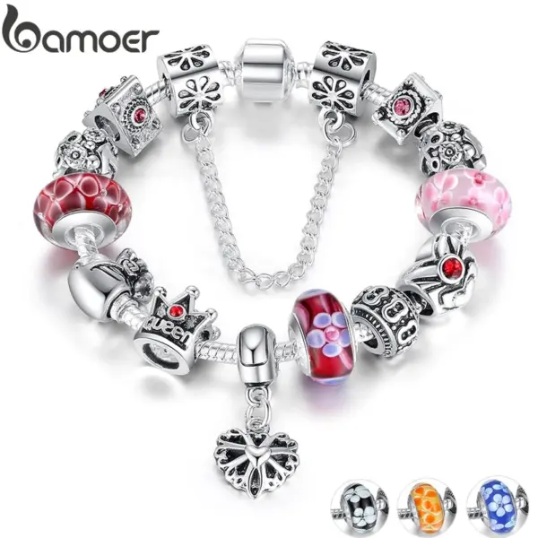 cad221e5655fcb1027319206 Bracelete com Berloques Bamoer