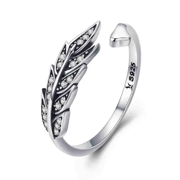 d156276a73ba6a62e3e7c751 Anel Ajustável Lindas Folhas