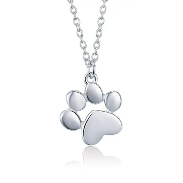 d4493df258b25ad8e251c623 Colar com Pingente Pata de Pet