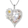 db5fa63c6943c39d33317283 Colar com Pingente Pedra do Nascimento & Flor