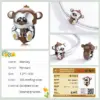 dd1ca3c3d305238eee823b4d Pingente Macaquinho