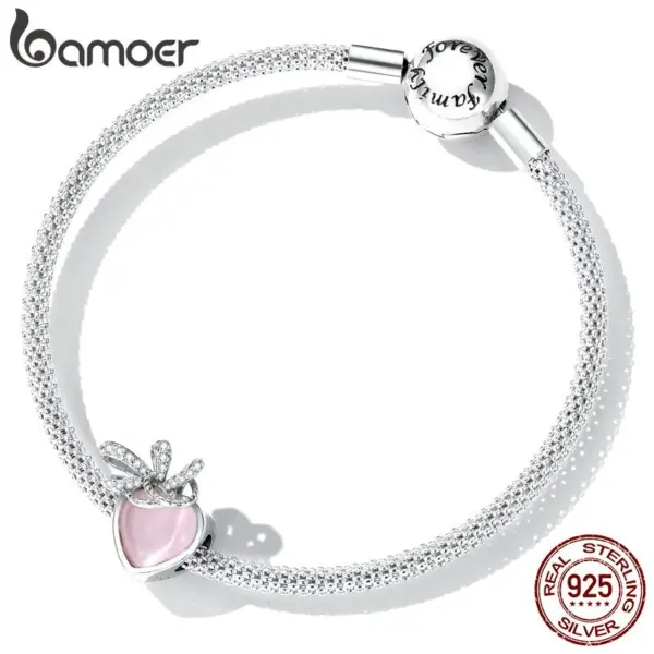 e1c298d6298f7a3b668e6eac Berloque Amor Cor de Rosa