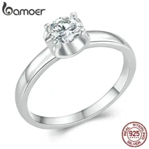 Anel Moissanite 0.5 Quilate