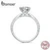 Anel Moissanite Coração Eterno