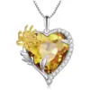 e6e538d28b1d84680fda3927 Colar com Pingente Pedra do Nascimento & Flor