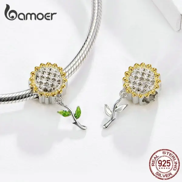 e7472fed06adc914b3ab93e7 Berloque Charm Girassol