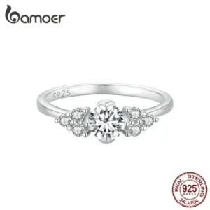 Anel de Moissanite