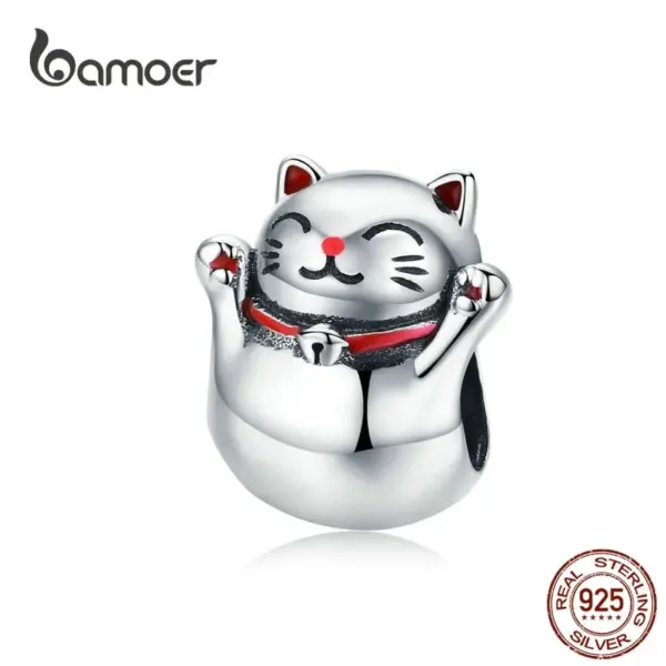 f7b54c692c3c4036ddb6a138 Pingente Gato da Sorte