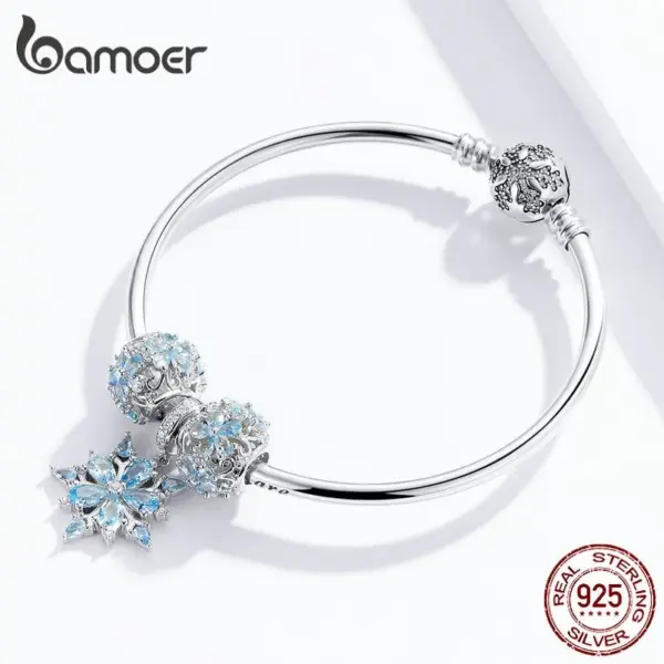 f83effd37cfca18b827cfde4 Bracelete com Berloques Floco de Neve