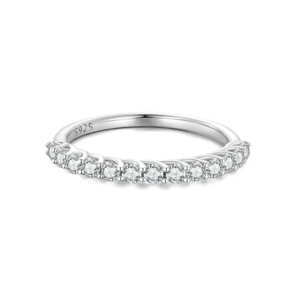 f997ec7814cf5a3f494c7861 Anel Moissanite Eternidade