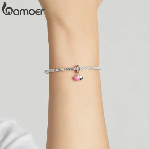 fa37fa26e458a37720d2cb78 Berloque com Argola Duplo Amor